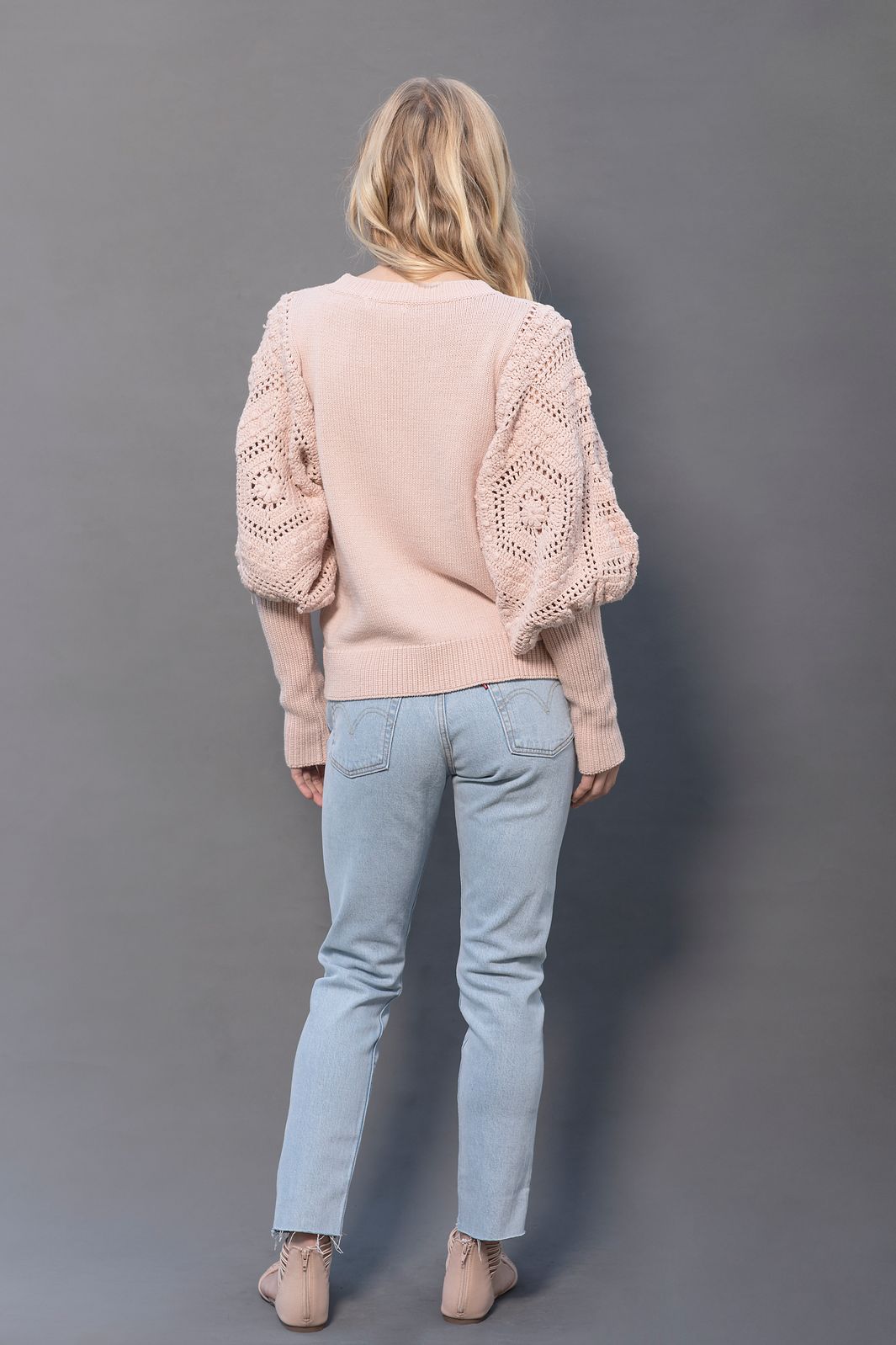 The Vivienne Sweater, Blush - MINTCA